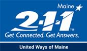 Logo to provide link to 2-1-1 counseling resources.