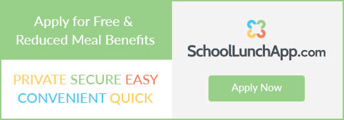 Apply for Free & Reduced Meal Benefits through School Lunch App